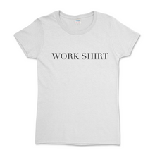 Load image into Gallery viewer, WORK SHIRT - Women&#39;s Short Sleeve T-Shirt - The Iced Tee 
